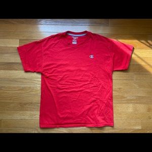 Champion Short Sleeve T-Shirt (Red)